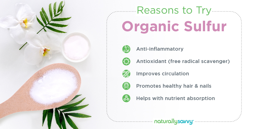 Reasons To Try Organic Sulfur