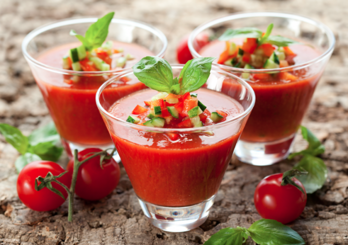 Make-Ahead Chilled Gazpacho 