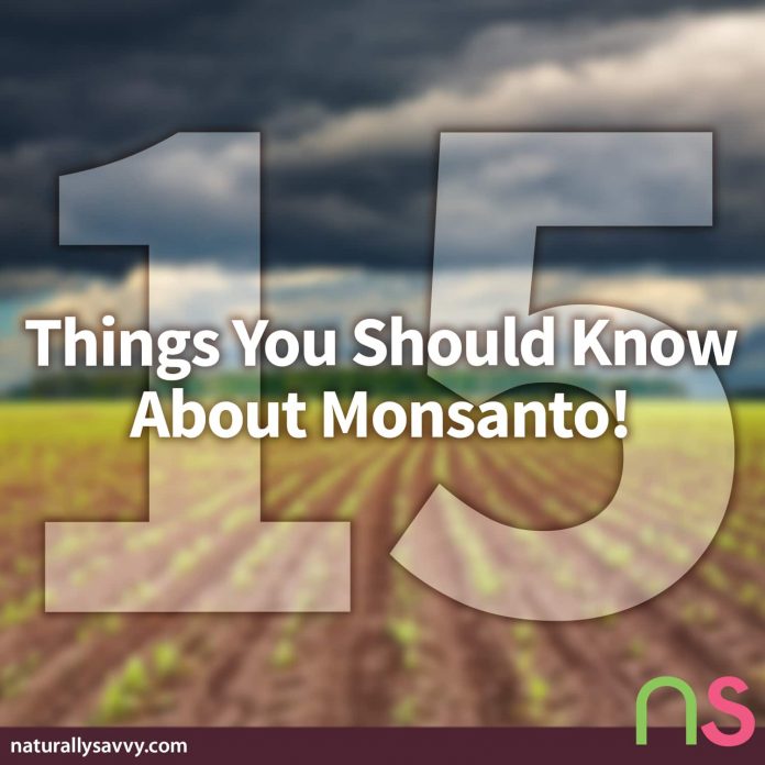 15 Things You Should Know About Monsanto 