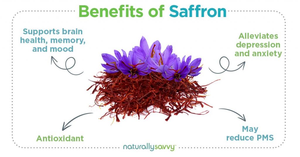 health benefits of saffron