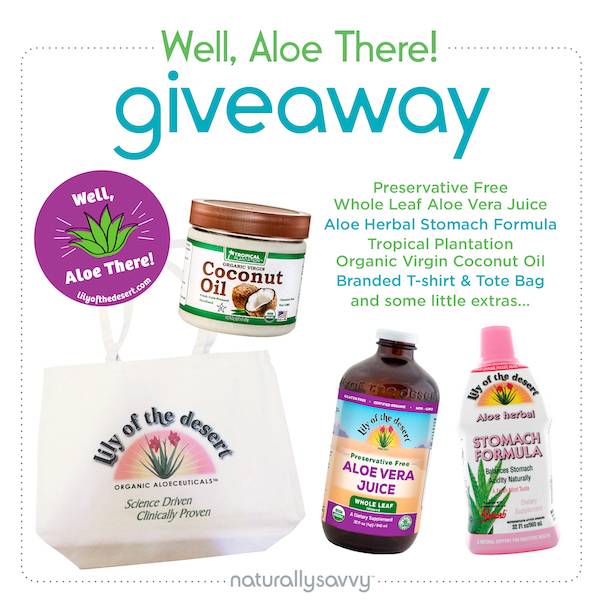 well aloe there giveaway