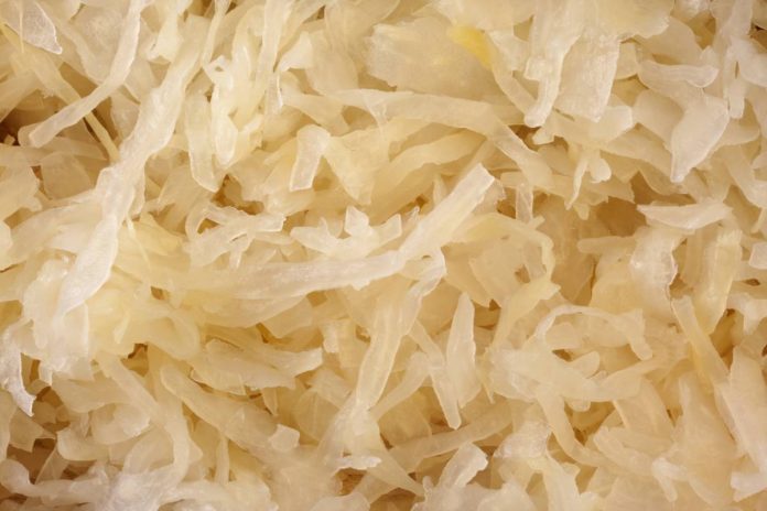 homemade sauerkraut