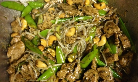 Thai Pork Stir Fry Recipe with Garlic Pepper Sauce 